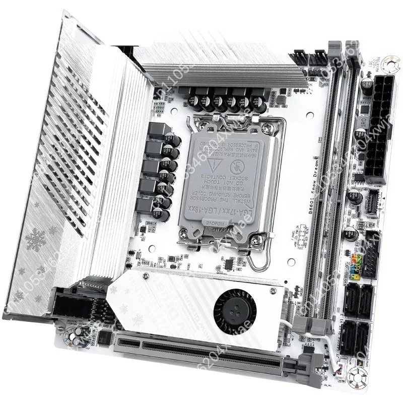 Lga1700 Itx Motherboard Ddr5 - 화이트 Itx 마더보드 B760 Lga1700 지원