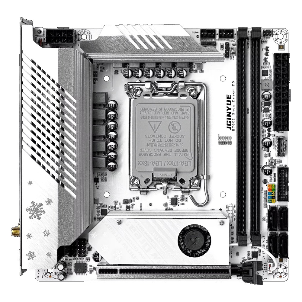 JGINYUE B760i-스노우 드림 미니 ITX 메인 - Lga1700 Itx Motherboard Ddr5 리뷰 및 가격